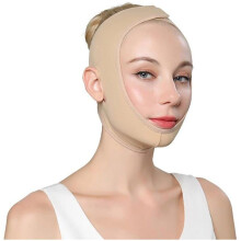 V-Line Gesichtsmaske gegen Doppelkinn, wiederverwendbares, atmungsaktives Stützband, Kinnband für Damen zur Gesichtspflege