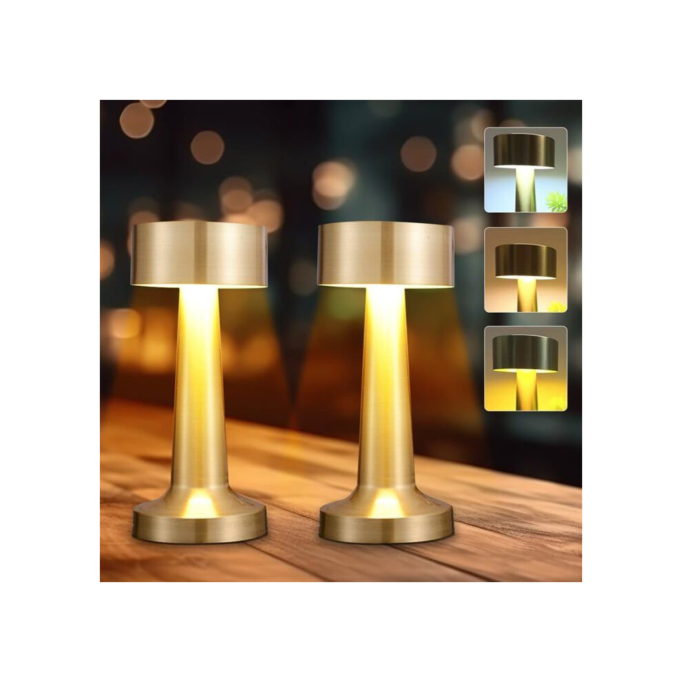 Pcs Wireless USB Rechargeable Table Lamp, Touch Bedside Lamp, Rechargeable Table Lamp, LED Table Lamp, LED Lamp