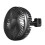 USB car fan, powerful portable fan with headrest mount, easy installation, black 1