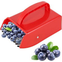 Blaubeerpflückkamm mit Metallkamm, Fruchtpflücker für Stachelbeeren, Schwarze Johannisbeeren, Pflücker