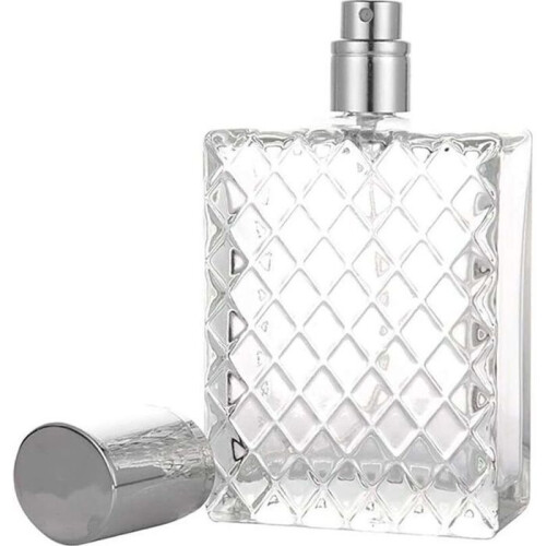 Phayee Perfume Bottle 100ml Empty, Refillable Travel Spray, Perfect, Transparent Travel Accessory