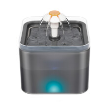 Fontaine à Eau pour Animaux - 2L - 3 Modes - Silencieuse - LED Intelligente