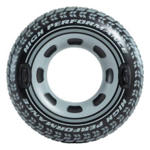 Ilmatäytteinen rengas kahvoilla - INTEX - Rengas - 114 cm - Vinyyli - Pojille ja Tytöille
