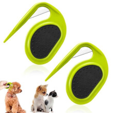 Cortanudos de pelo largo para gatos y perros de 2 piezas, peine multifuncional para eliminar el pelo, PIEZAS DE REPUESTO PARA COCINAR