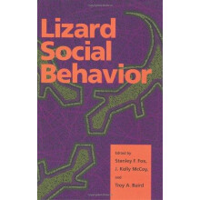 Lizard Social Behavior Hardcover Book