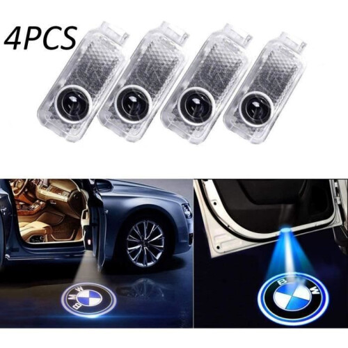 Car LED Projector - BMW - Welcome Light - 4pcs - Black - Door Lighting