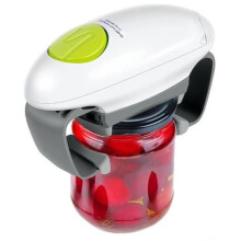 Ouvre-bocal électrique - One Touch - Décapsuleur automatique - Pratique pour arthrite - 10 x 6 x 18 cm