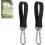 Swing Fixing Kit - Black - Tear-Resistant Nylon Straps - 200 kg Capacity - Easy Assembly 1