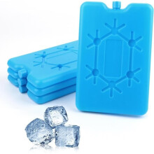 Bloc de Glace - 4 Sacs Isothermes - 200ml - 160x100x20mm - Idéal pour Activités Extérieures