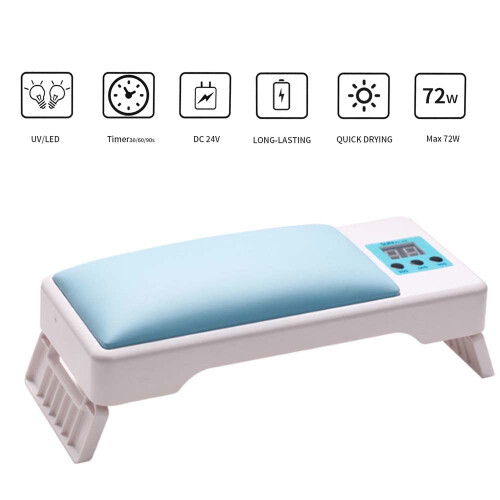 UV LED Nail Light RNCYN 72W Φορητό και αναδιπλούμενο Ενσωματωμένο 2
