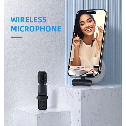 Draadloze Lavalier-microfoon - RNCYN - Mini Mic - iPhone- en Android-compatibiliteit - Type-C 1