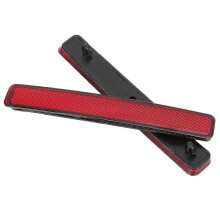 Paire de réflecteurs de pare-chocs pour Toyota Transporter T5 (2003-2011), feu rouge.