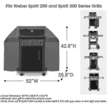 Housse de barbecue résistante à la décoloration pour grill extérieur