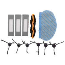 Juego de cepillos de filtro de repuesto para el robot aspirador Deebot Ozmo 920 950.