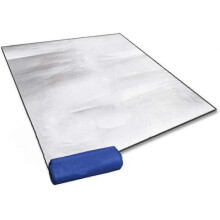 Thermal sleeping mat for camping - Lightweight aluminium insulation floor pad