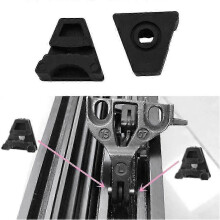 Clips deslizantes para ventanillas Mercedes W176 W177 W205 - Kit de 4 piezas
