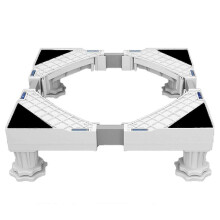 Anti-vibration pedestal for washing machine, adjustable length, 300kg load support