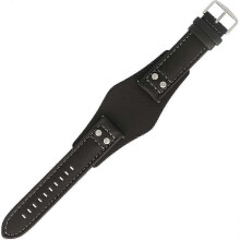 Bracelet en cuir noir de 22 mm pour montre CH-2586 LB-CH2586