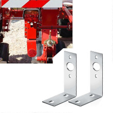 L shape trailer light brackets for boat utility trailer lights - 2 pcs mounting