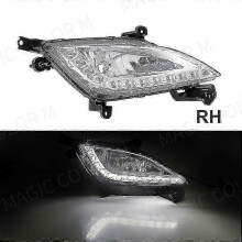 Fog lamp assembly for Hyundai Elantra GT I30 2012-2016 front bumper 12V