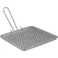 Grille-pain argenté 2 tranches pour la cuisine avec brunissage réglable