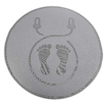 Springtouwmat voor fitness met schokabsorptie en geluidsisolatie.