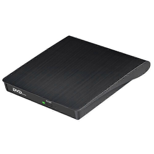 External CD DVD drive for laptops with burner and reader