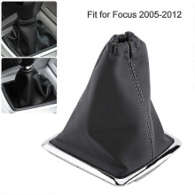Funda para la palanca de cambios del Ford Focus 2005-2012 con piel sintética.