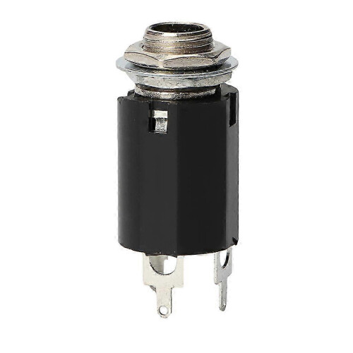 Guitar pickup endpin jack for easy EQ output connection