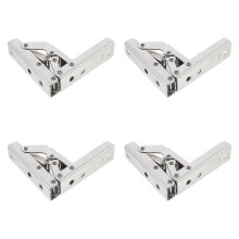 Cupboard hinges 4pcs for easy-install furniture doors
