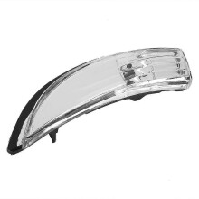 Buitenspiegel richtingaanwijzerglas voor Ford Fiesta MK7.5 linkerzijde, transparant, 2009-2017