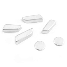 Cache-boutons de commande de siège pour Tesla Model 3 et Model Y - Lot de 6