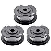 Bobine de fil de coupe pour tondeuse Einhell - Bobine TLE-03 (3 pièces)