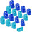 Silicone fingertip grips for paper sorting - 16pcs 4 sizes protector pads 1