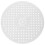 Sink drying mat for kitchen, rubber dish draining pad round protector 1