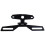 Folding license plate holder for motorcycle with adjustable tail bracket 1