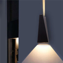 IP65 LED-Wandlamp voor Buiten, Balkon, Veranda, Tuin, Erf, Pad, Decoratieve Verlichting, Nachtlampje