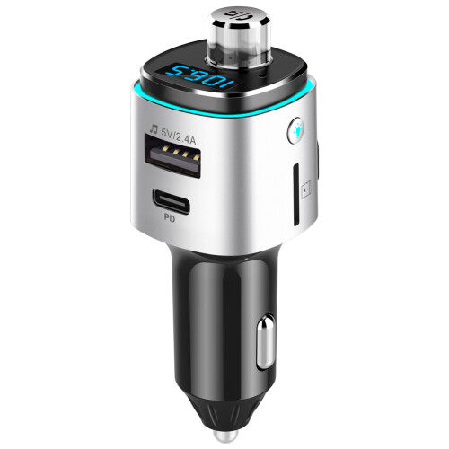 Πομπός Bluetooth FM αυτοκινήτου RNCYN QC18W + PD20W Γρήγορη φόρτιση 2
