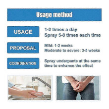 (5PCS) 1-5x Private Parts Antibacterial Spray - Natural Herbal Formula, Anti Itch & Instant Cooling, Suitable for Both Women and Men