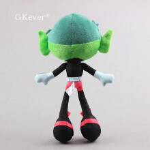 Cartoon Robin Stuffed Toy Anime Teen Titans and Go Plush Dolls Raven Beast Boy Peluche Juguetes for Kids Birthday Gifts