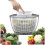4.5l Electric Vegetable Spin Dryer, Usb Rechargeable Spinner, Quick Drying Drain Bowl Hy 1