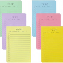 Blocchetto di post-it, 300 fogli, grande, a righe, per liste di cose da fare, 15 cm 10 cm, linguette per annotazioni, blocchetti per