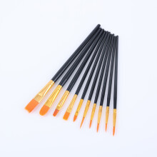 Set di 11 pennelli, pennelli artistici, pennelli per pittura, pennello per pittura, pennelli per acquerello