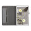 For  Tablet Pixel Tablet Denim Pattern Protective Cover Tpu Soft Case Be Connected to the Sound Case,Silver-Gray 6