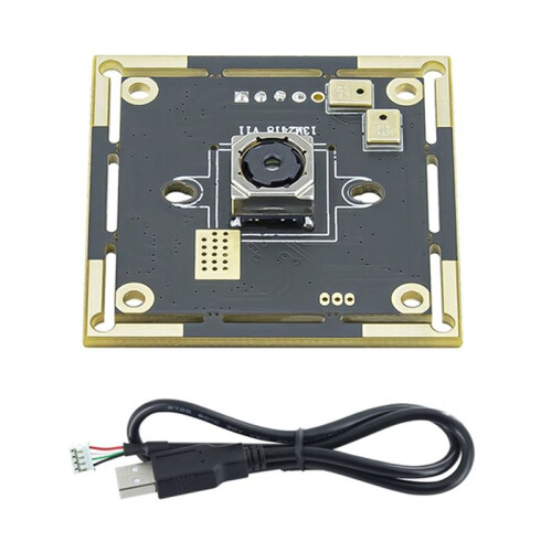 Módulo de Câmera UVC HD 4K de 13 Megapixels com Foco Automático e Microfone de 120 Sem Distorção/Foco Automático 1