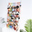 Wall Hanging Organizer Stuffed Animal Toy Net Hammock Nursery Plush Toy Storage Boho Macrame, 9