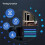 Tuya Matter WiFi   EU Version Button Light  Work with Alexa/ Home/ Home/Smartthings A 7