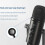 Microfono USB Professionale Plug  Studio Microfono con Supporto per Giochi, Chat Online, Video, Streaming Vocale C 6