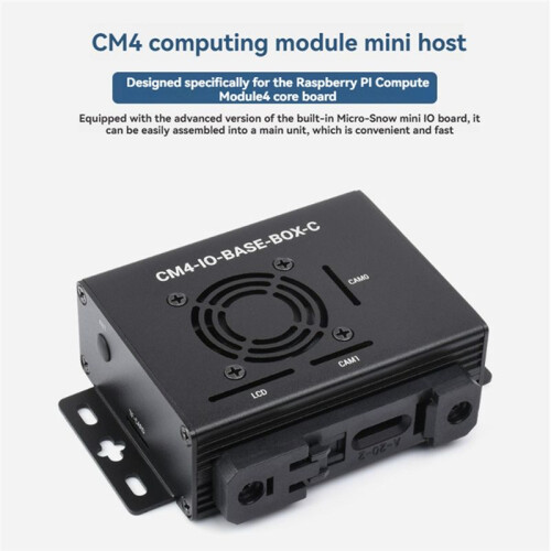Waveshare for Raspberry Pi Compute Module 4  Base Board Kit Standard CM4 Socket Computing Module Core Board Baseboard 2