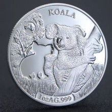 Koala 1 oz Silver Australian 1 Dollar Silver ST / BU+(C)